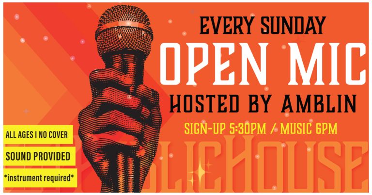 Open Mic– Sundays at PublicHouse